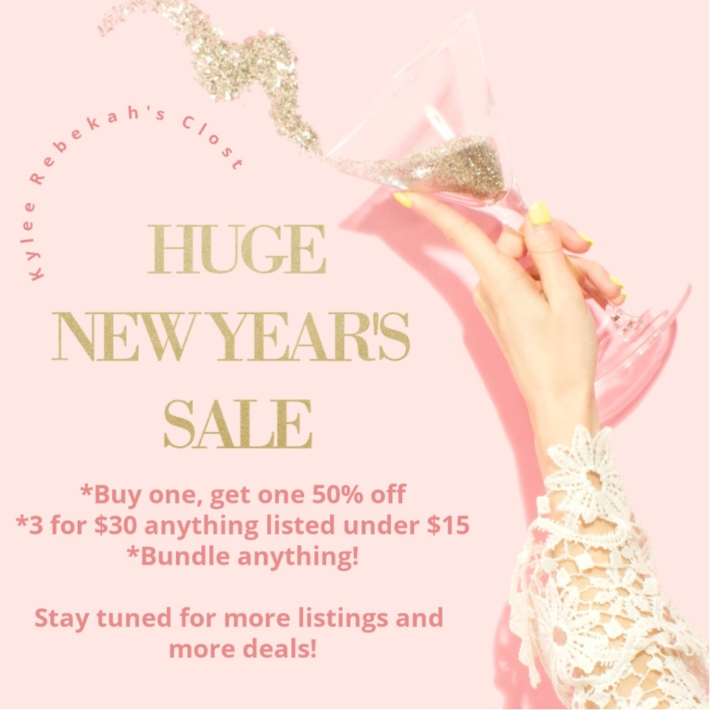 HAPPY NEW YEAR! **HUGE SALE**